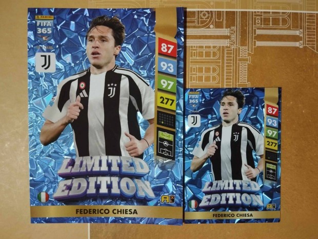 Federico Chiesa (Juventus) FIFA 365 2025 XXL Limited focis kártya