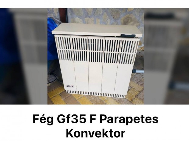 Fg gf35 parapetes konvektor