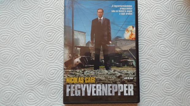 Fegyvernepper akcifilm DVD-Nicolas Cage