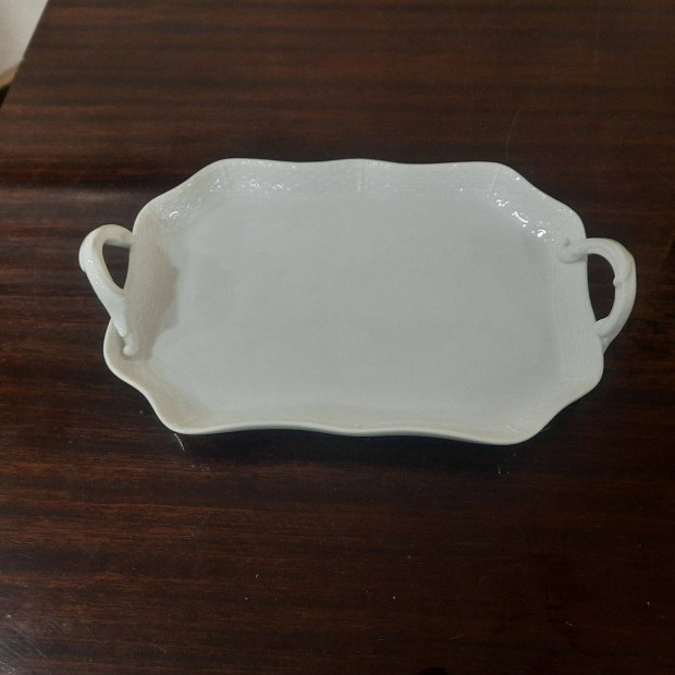 Fehr Herendi porceln nyolcszg alak knl tl, tlca elad!