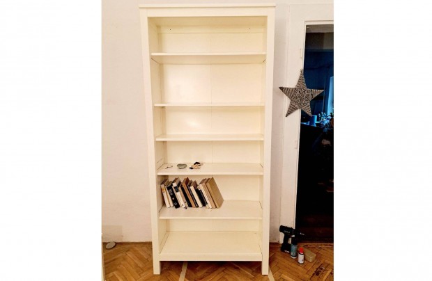 Fehr IKEA Hemnes knyvespolc, knyves szekrny