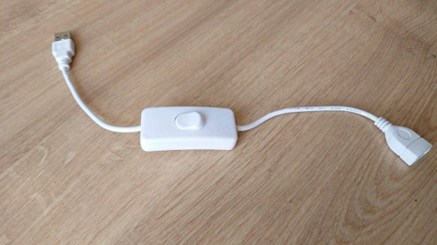 Fehr USB anya apa be ki kapcsol LED sor tp vezrl gomb lmpa kbel