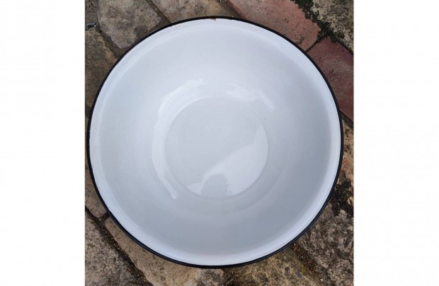 Fehér, 50 cm-es zománcozott lavor