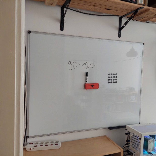 Fehr mgnestbla 90x120cm whiteboard