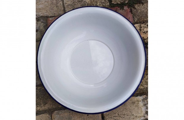 Fehér zománcos, 55 cm-es lavór