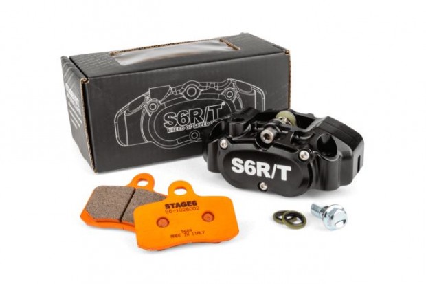 Fk kszlet 4-dugattys nyereg MK2 Stage6 R/T Fekete verseny bettekke