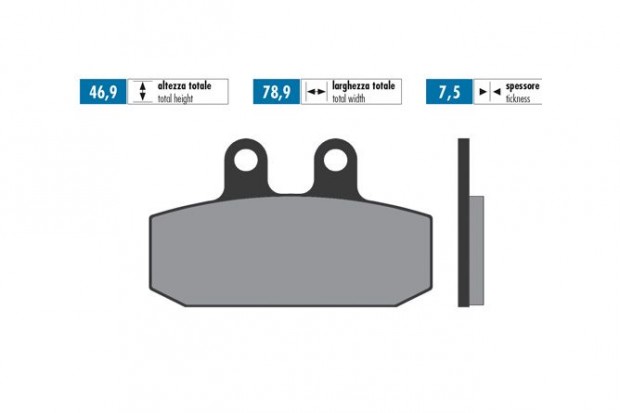 F�kbet�tek Polini Eredeti Honda Bali