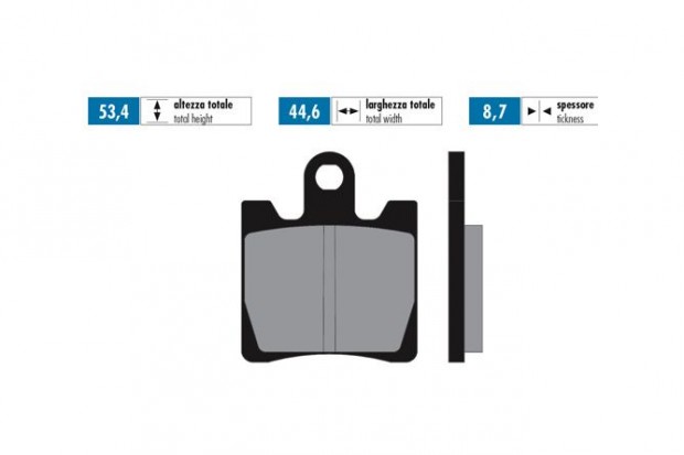 F�kbet�tek Polini Eredeti Suzuki Burgman AN 250 - 400 2006 el�tt