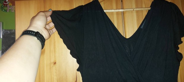 Fekete C&A Yessica ruha L XL 44 46