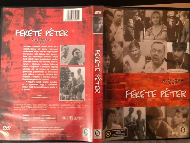 Fekete Pter (karcmentes, Milos Forman) DVD
