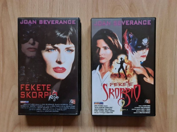 Fekete Skorpió 1 - 2 vhs video film kazetta