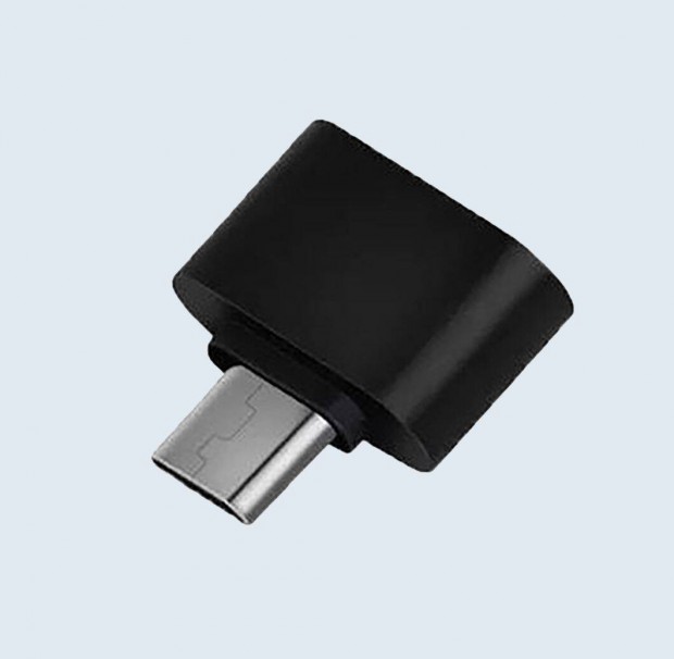 Fekete Type C - USB 3.1 adat Otg adapter