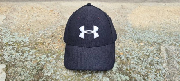 Fekete Under Armour hmzett unisex baseball sapka. (M-L mret)