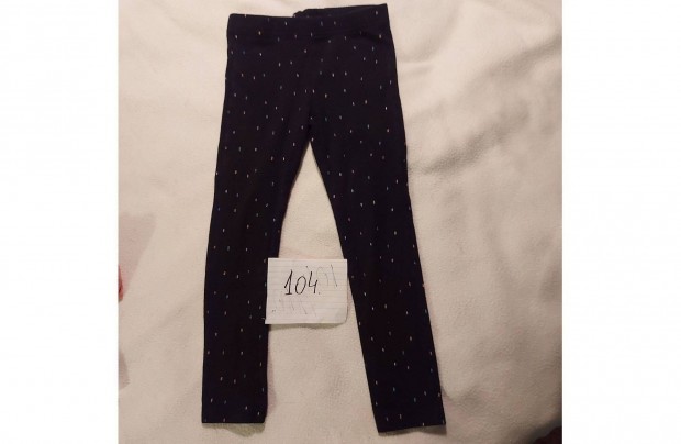 Fekete alapon mints leggings elad (104-es)