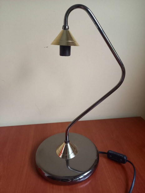 Fekete/arany asztali lampa