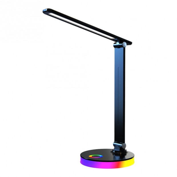 Fekete asztali RGB LED lámpa 5W - Milagro Bruno (ML1628)