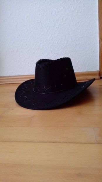 Fekete kalap gyerek cowboy kalap elad j