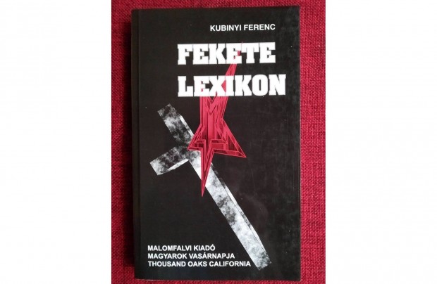 Fekete lexikon I. 1945-1956 Kubinyi Ferenc
