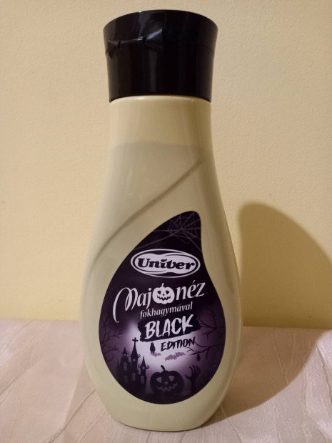 Fekete majonz Unilever Black edition