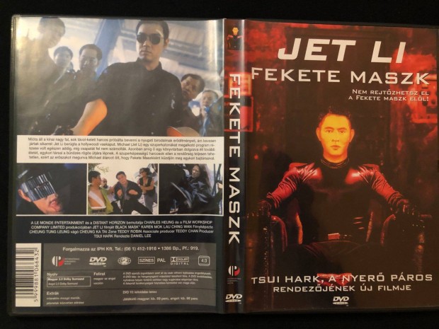 Fekete maszk (karcmentes, Jet Li) DVD