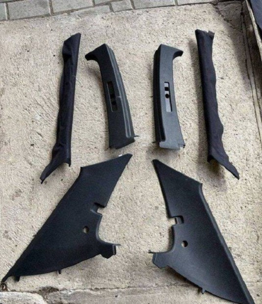 Fekete oszlopburkolat �s plafon / oszlop szett BMW E36 Compact -hoz