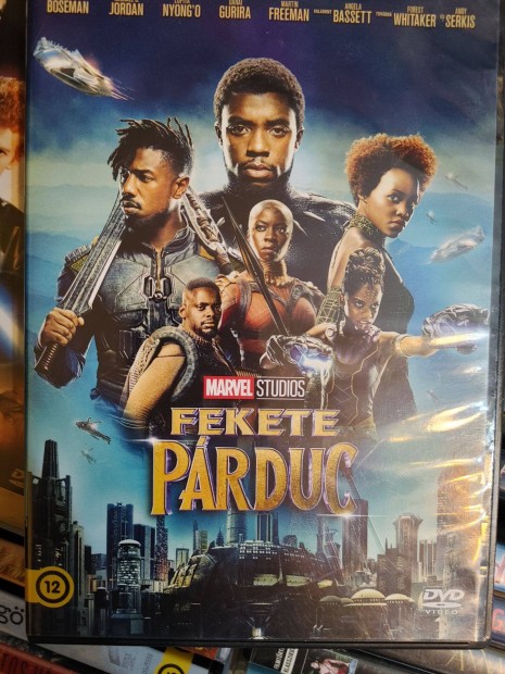 Fekete prduc -Marvel dvd