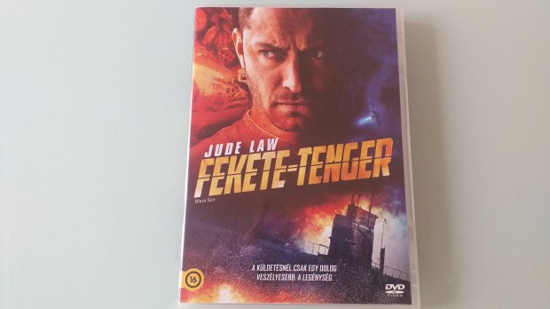 Fekete tenger kaland akcifilm DVD-Jude Law