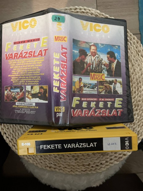 Fekete varzslat vhs vico Bud Spencer