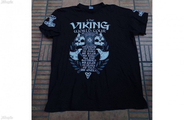 Fekete viking motoros pl XL XXL