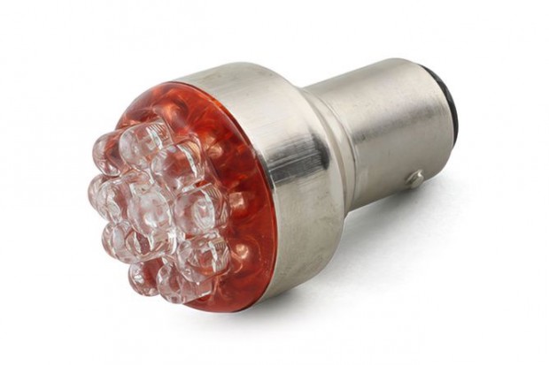 Fkizz 12V / 12W (BAY15D) piros