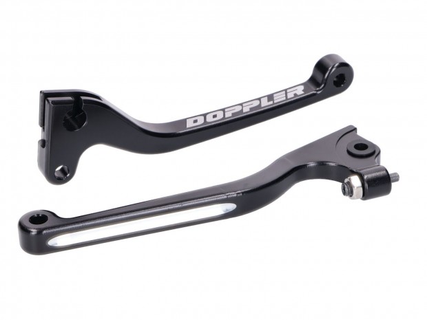 Fkkar s kuplungkar szett Doppler CNC fekete Derbi Senda, Gilera RCR,