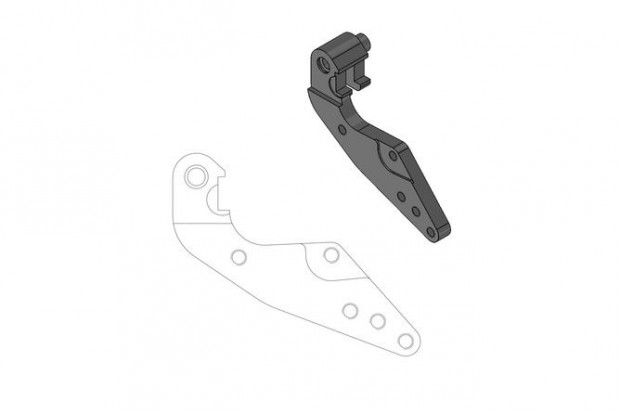 Fékkar konzol 298mm Moto Master EXC 2009 előtti