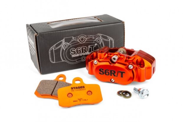 Fkkszlet 4-dugattys fknyereg MK2 Stage6 R/T Narancs versenybettek