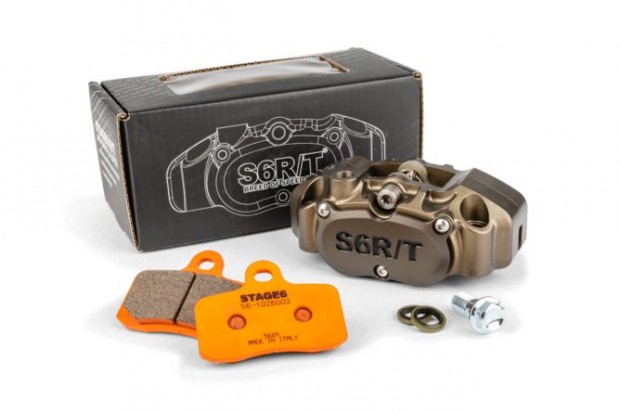 Fkkszlet 4-dugattys fknyereg MK2 Stage6 R/T kemny eloxlt verseny