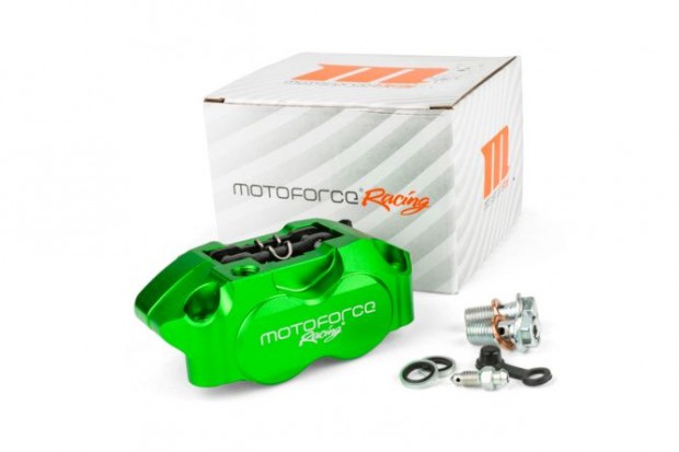Fknyereg 4-dugattys MotoForce Racing zld