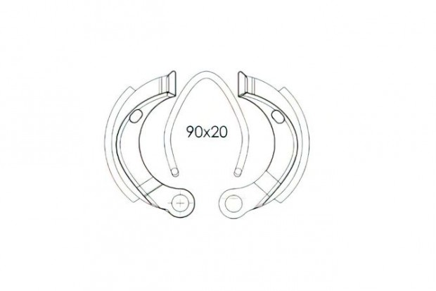 F�kpof�k els�/h�ts� Peugeot 103 SPX / RCX / MBK 51 alum�nium felnikhez