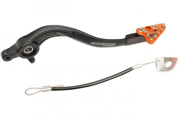 Fékrpedál alumínium Moose Racing KTM SX / SX-F / EXC narancssárga