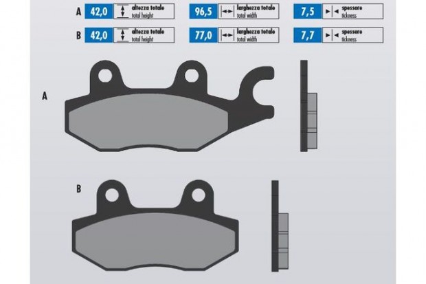 F�kt�rcs�k Polini szinterezett Suzuki Burgman 400