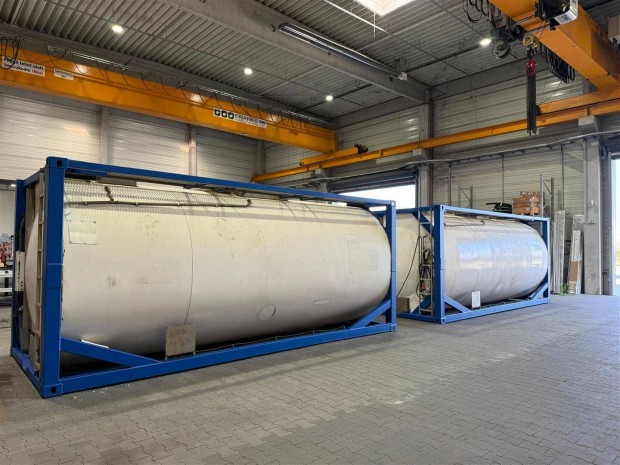 Feladta Fűthető 24 000 l tartálykonténer ADR - L4BH