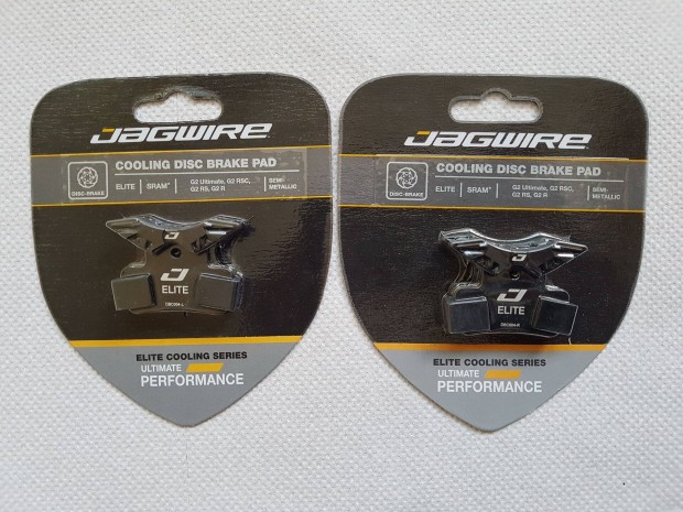 Flr alatt, Jagwire Elite Cooling Disc Brake Pads SRAM G2