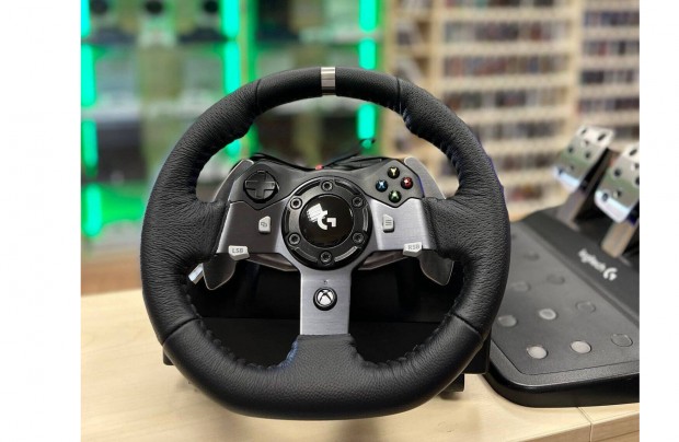 Felbontott Logitech G920 Driving Force Kormny Xbox PC 12 h garancia
