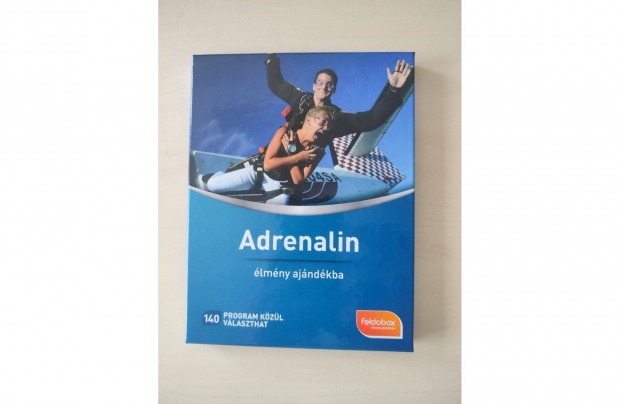 Feldobox Adrenalin ajándékkártya jutányos áron