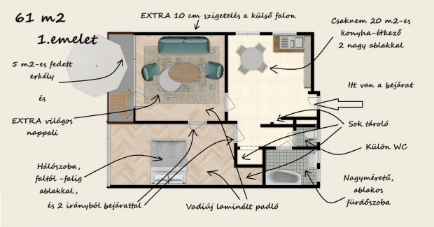 F�lemeleti lak�s a kertv�rosban - Vide�