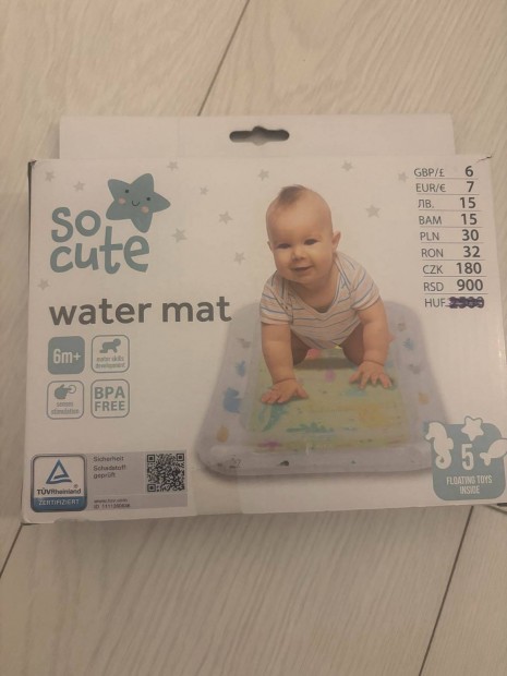 Felfújható vizes játszómatrac (So cute water mat)