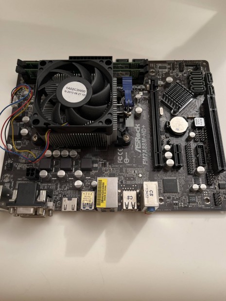 Félgép Amd alaplap, proci, ram