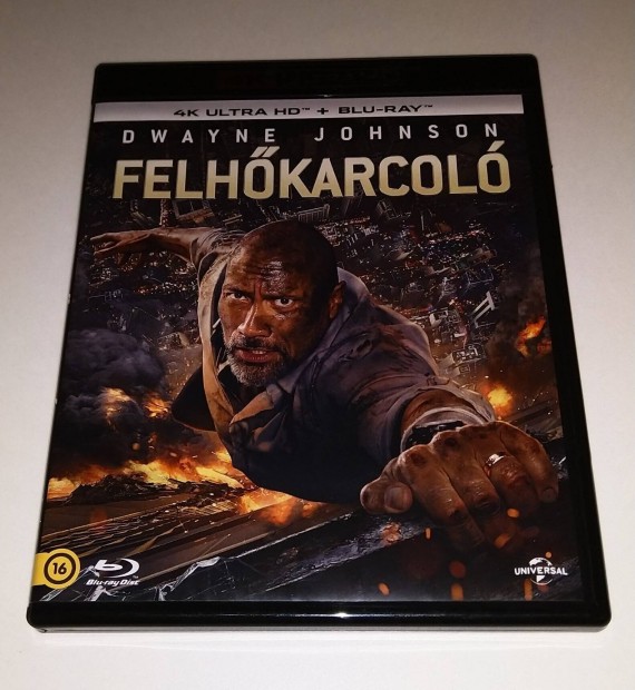 Felhkarcol 4K UHD+Blu-ray Film - Szinkronos!