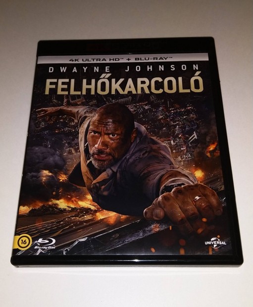 Felhkarcol 4K UHD + Blu-ray Film - Szinkronos!