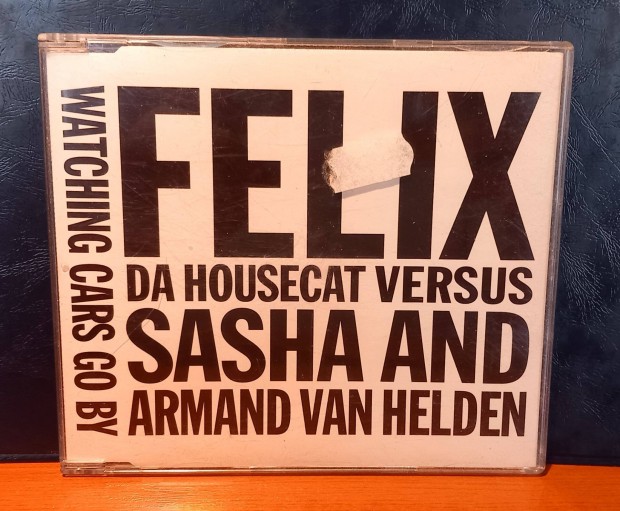 Felix Da Housecat. - Watching cars go by ( Maxi CD )