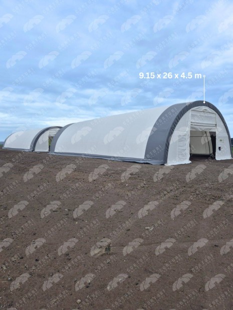 F�lk�r�ves ipari s�tor 9,15 x 26 x 4,5 m