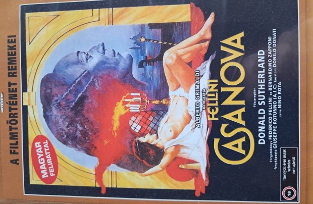Fellini Casanova. Donald Sutherland